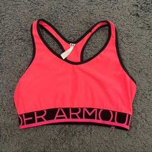 Under armour heat gear compression sports bra